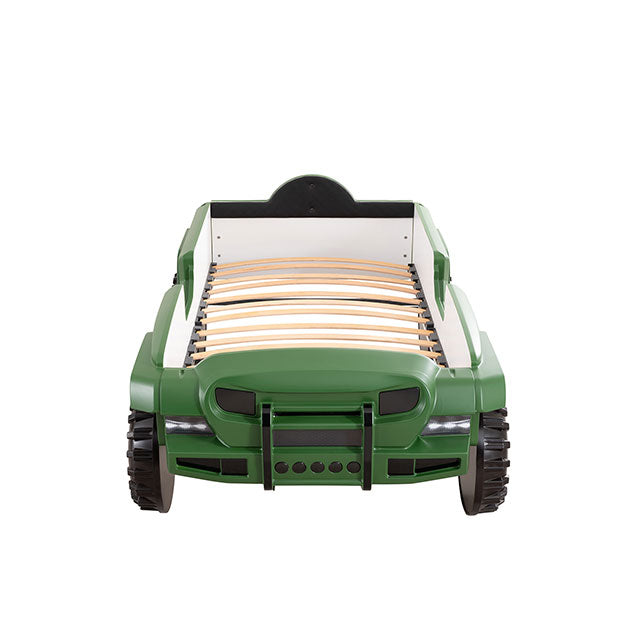 Randlar Bed Pink, Green, & Black - Casa Morelos / Coahuila Furniture (Oklahoma City, OK)