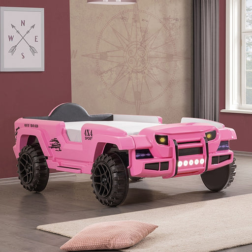 Randlar Bed Pink, Green, & Black - Casa Morelos / Coahuila Furniture (Oklahoma City, OK)