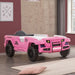 Randlar Bed Pink, Green, & Black - Casa Morelos / Coahuila Furniture (Oklahoma City, OK)