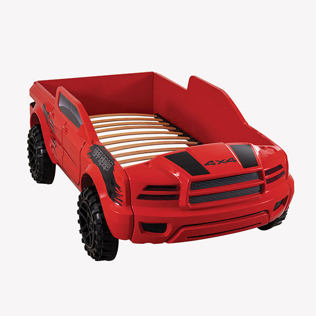 Roverton Bed Red & Grey - Casa Morelos / Coahuila Furniture (Oklahoma City, OK)