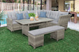 Malia 5 Pc. Sectional Set w/ Bench - Casa Morelos / Coahuila Furniture (Oklahoma City, OK)