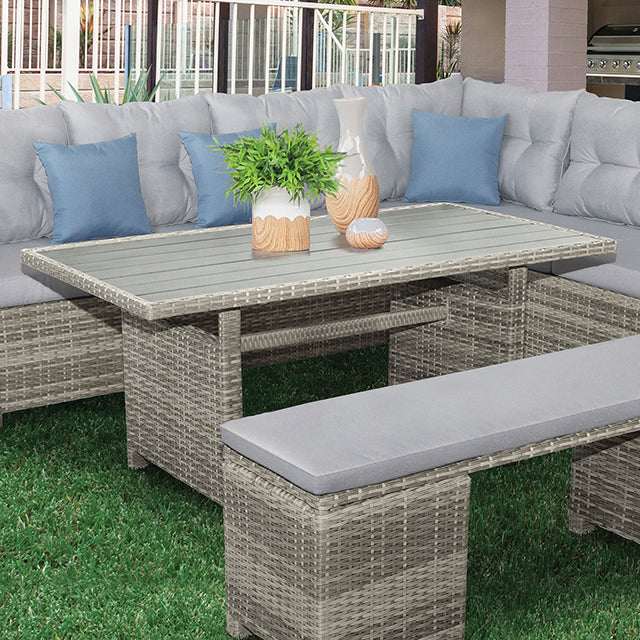 Malia Patio Dining Table - Casa Morelos / Coahuila Furniture (Oklahoma City, OK)