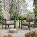 Lotus 3-PC Patio Set - Casa Morelos / Coahuila Furniture (Oklahoma City, OK)