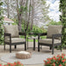 Lotus 3-PC Patio Set - Casa Morelos / Coahuila Furniture (Oklahoma City, OK)