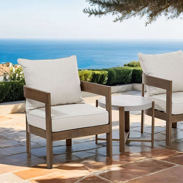 Lotus 3-PC Patio Set - Casa Morelos / Coahuila Furniture (Oklahoma City, OK)