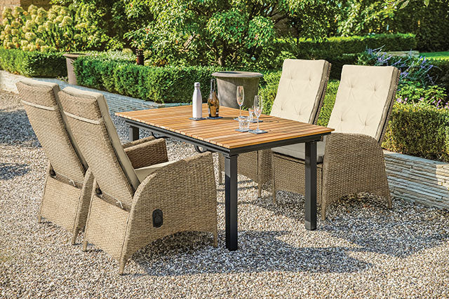 Mackay Patio Dining Table - Casa Morelos / Coahuila Furniture (Oklahoma City, OK)