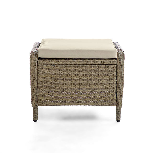 Mackay Ottoman (2/Ctn) - Casa Morelos / Coahuila Furniture (Oklahoma City, OK)