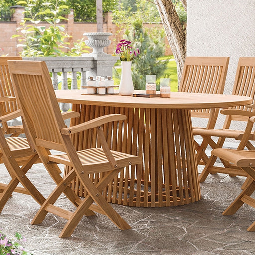 Lovina Oval Dining Table - Casa Morelos / Coahuila Furniture (Oklahoma City, OK)