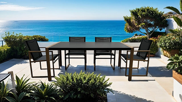 Oswego 8 Pc. Outdoor Dining Set - Casa Morelos / Coahuila Furniture (Oklahoma City, OK)