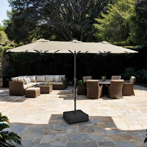 Musa Rectangular Market Umbrella - Casa Morelos / Coahuila Furniture (Oklahoma City, OK)