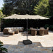 Musa Rectangular Market Umbrella - Casa Morelos / Coahuila Furniture (Oklahoma City, OK)