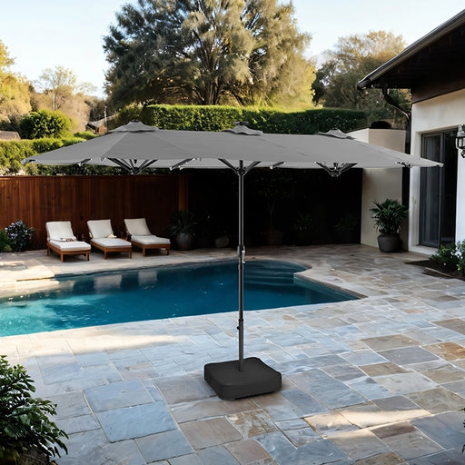 Musa Rectangular Market Umbrella - Casa Morelos / Coahuila Furniture (Oklahoma City, OK)