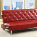Farel Futon Sofa Red & White - Casa Morelos / Coahuila Furniture (Oklahoma City, OK)