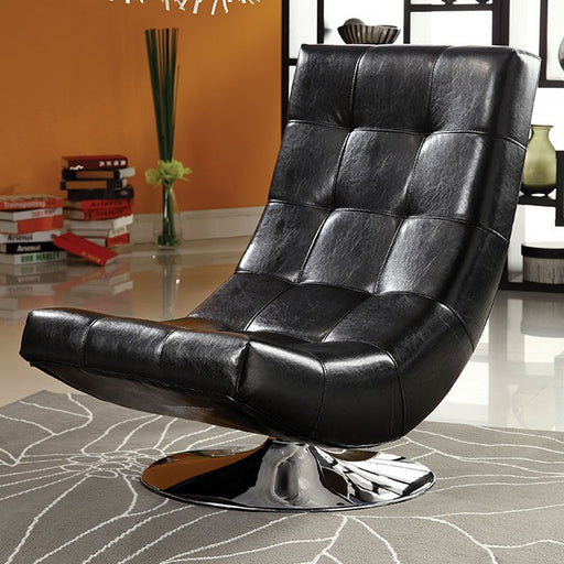 Trinidad Accent Chair Black & Grey - Casa Morelos / Coahuila Furniture (Oklahoma City, OK)