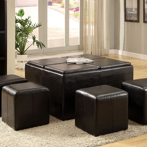 Holloway Nested Ottoman - Casa Morelos / Coahuila Furniture (Oklahoma City, OK)