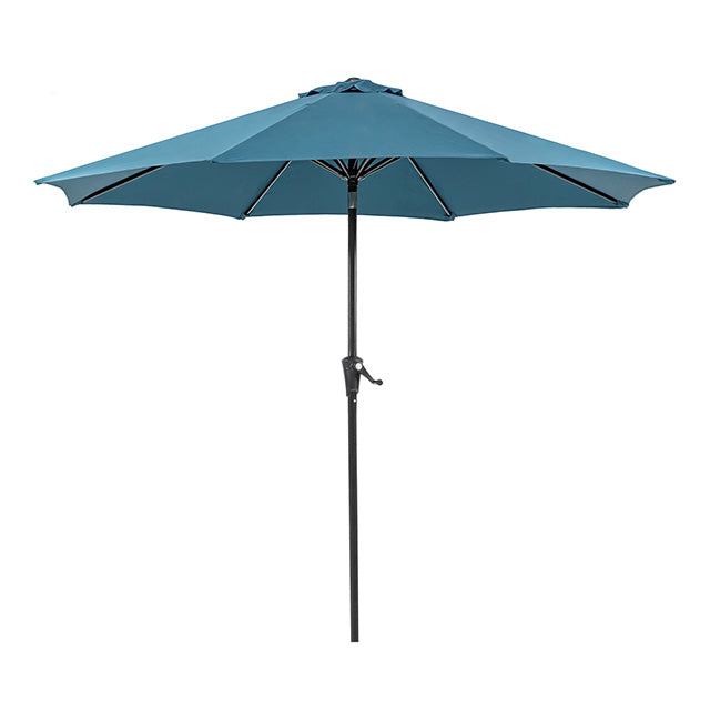 Tano 9' Outdoor Umbrella + 21" Round Base - Casa Morelos / Coahuila Furniture (Oklahoma City, OK)