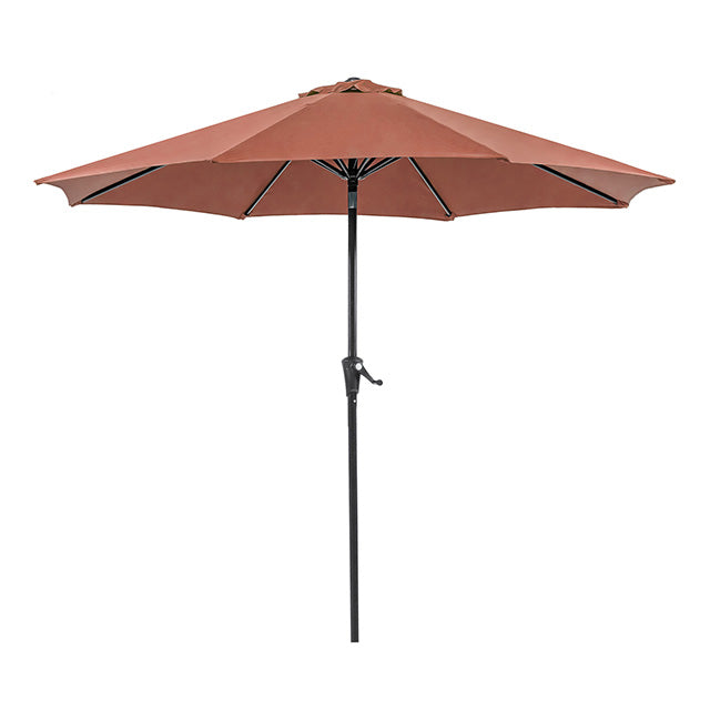 Tano 9' Outdoor Umbrella + 21" Round Base - Casa Morelos / Coahuila Furniture (Oklahoma City, OK)