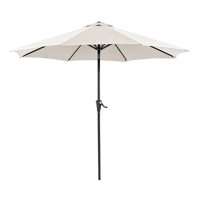 Tano 9' Outdoor Umbrella + 21" Round Base - Casa Morelos / Coahuila Furniture (Oklahoma City, OK)