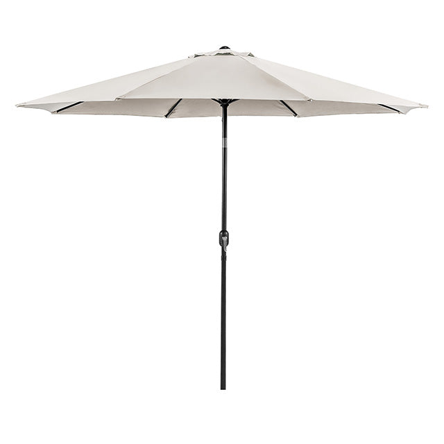 Mora 11' Outdoor Umbrella + 21" Round Base - Casa Morelos / Coahuila Furniture (Oklahoma City, OK)
