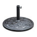 Soli 9' Outdoor Umbrella w/ Auto Tilt + 21" Round Base - Casa Morelos / Coahuila Furniture (Oklahoma City, OK)