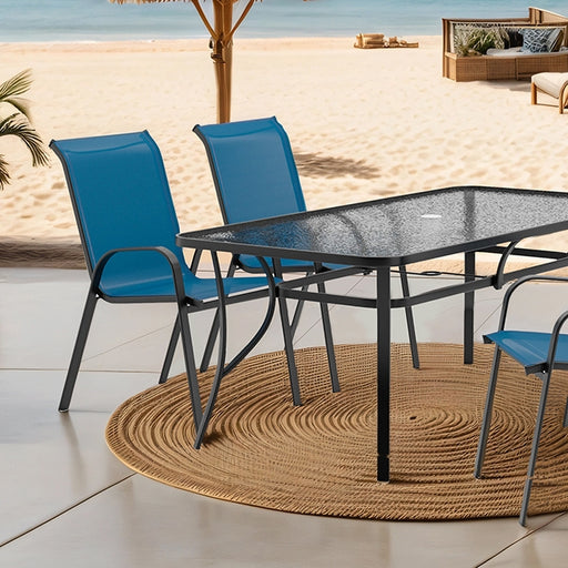 Pierro 5 Pc. Outdoor Dining Set - Casa Morelos / Coahuila Furniture (Oklahoma City, OK)