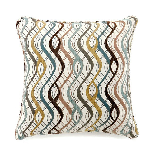 Sine Pillow (2/Box) Beige - Casa Morelos / Coahuila Furniture (Oklahoma City, OK)