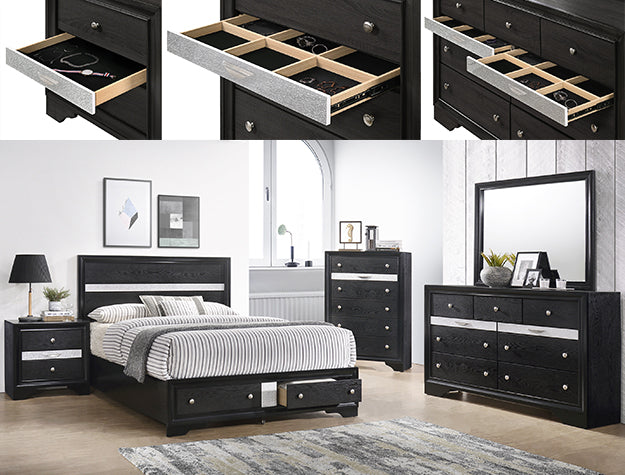 Regata 5pc Bedroom Group - Casa Morelos / Coahuila Furniture (Oklahoma City, OK)