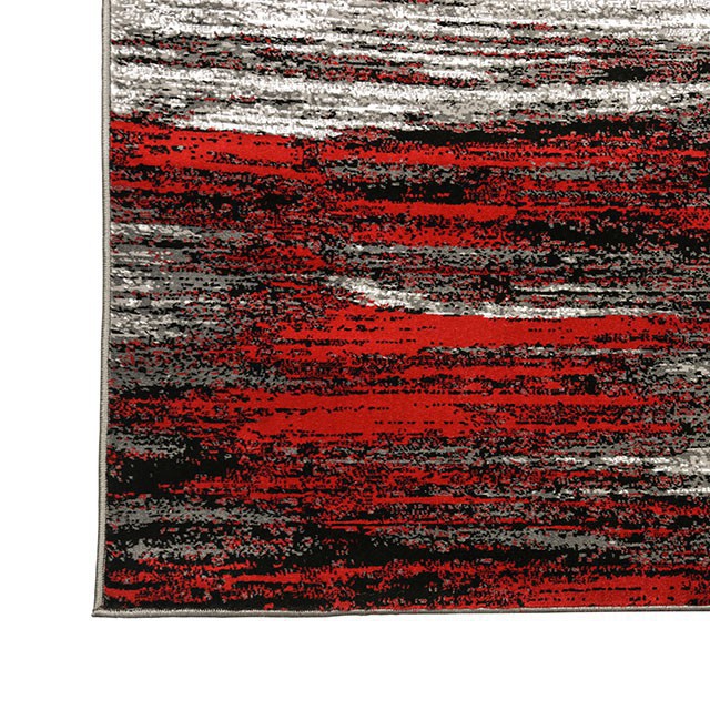 Sivas Gray/Red 8' X 10' Area Rug - Casa Morelos / Coahuila Furniture (Oklahoma City, OK)