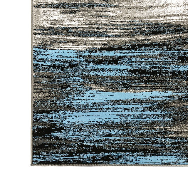 Sivas Gray/Blue 8' X 10' Area Rug - Casa Morelos / Coahuila Furniture (Oklahoma City, OK)