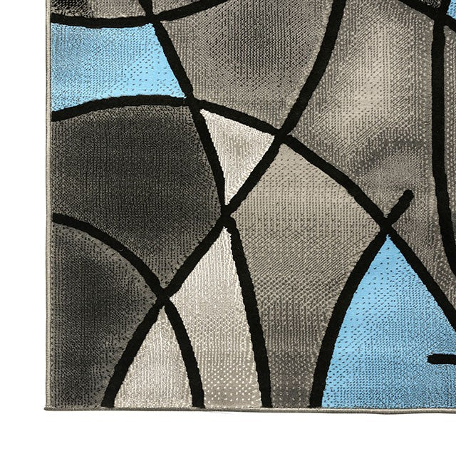 Sivas Charcoal Blue 8' X 10' Area Rug - Casa Morelos / Coahuila Furniture (Oklahoma City, OK)