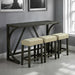 Ptolema 4 Pc. Dining Table Set - Casa Morelos / Coahuila Furniture (Oklahoma City, OK)