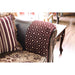 Quirino Burgundy/Dark Brown Sofa - Casa Morelos / Coahuila Furniture (Oklahoma City, OK)