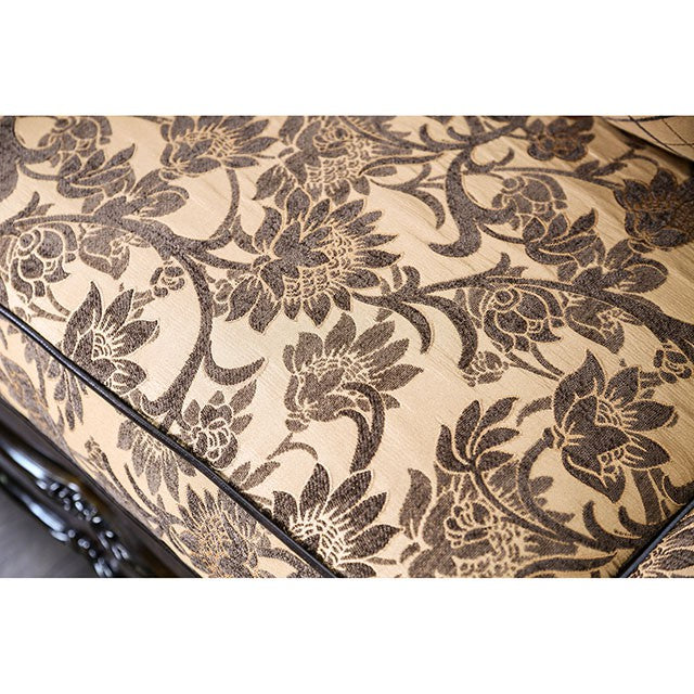 Quirino Tan/Dark Brown Sofa - Casa Morelos / Coahuila Furniture (Oklahoma City, OK)
