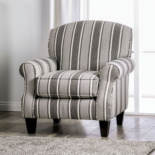 Ames Striped Chair - Casa Morelos / Coahuila Furniture (Oklahoma City, OK)