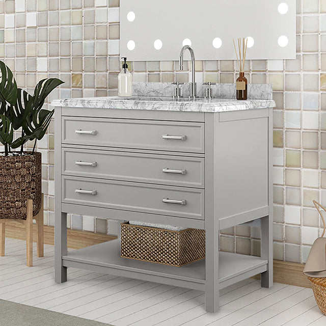 Reston Vanity with Top/ Sink - Casa Morelos / Coahuila Furniture (Oklahoma City, OK)
