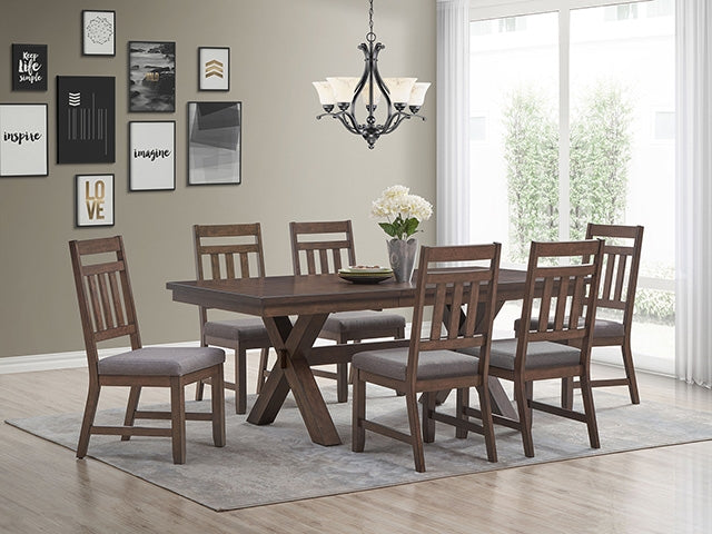 Pottsville 7 Pc. Dining Set - Casa Morelos / Coahuila Furniture (Oklahoma City, OK)